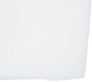 Petit Pehr Crib Sheet - Pin Dot Grey