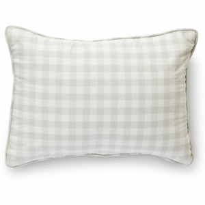 Petit Pehr Pillow - Checkmate Fog