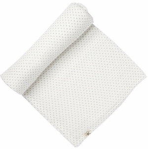 Petit Pehr Swaddle - Pin Dot Grey
