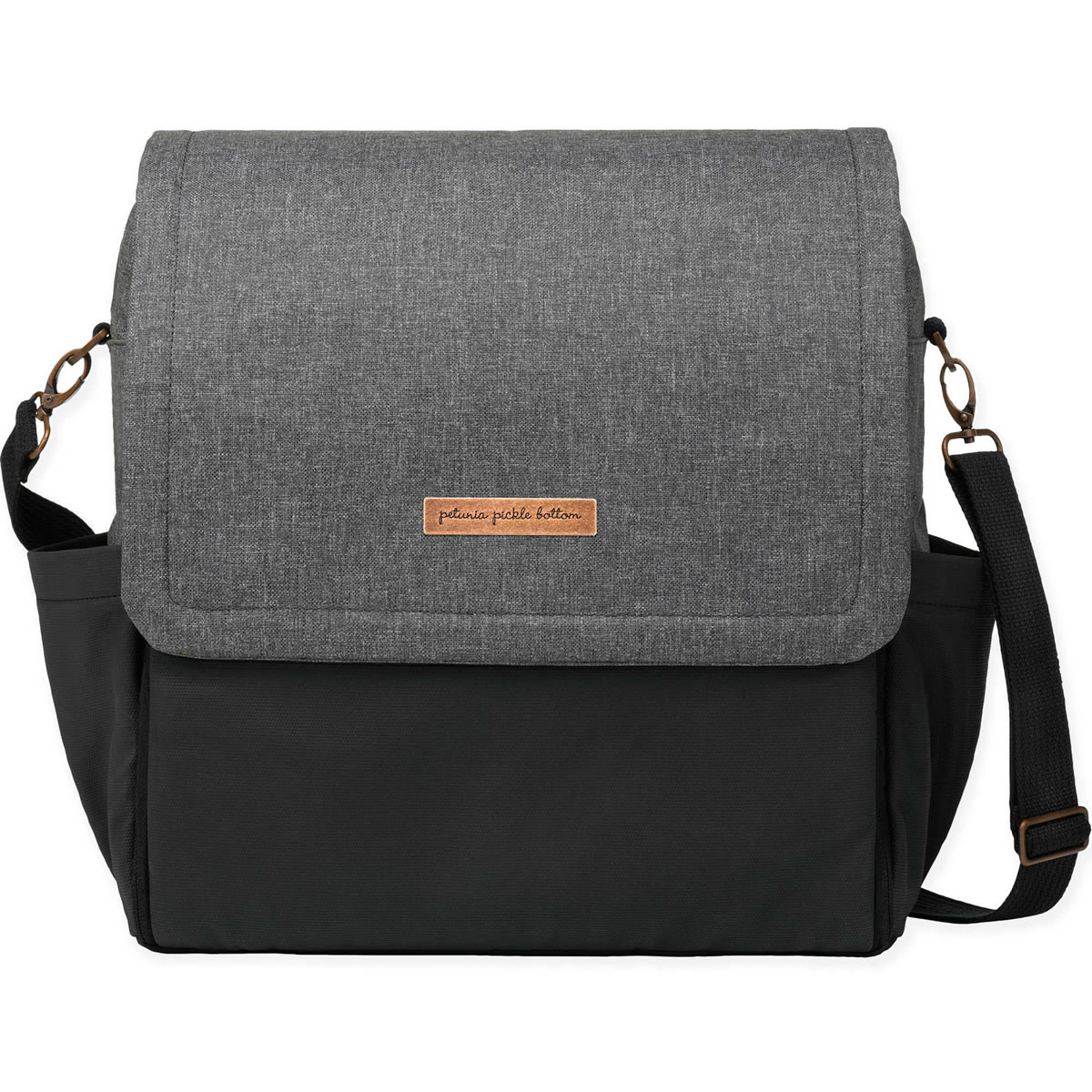 Petunia Pickle Bottom Boxy Backpack Diaper Bag Graphite/Black