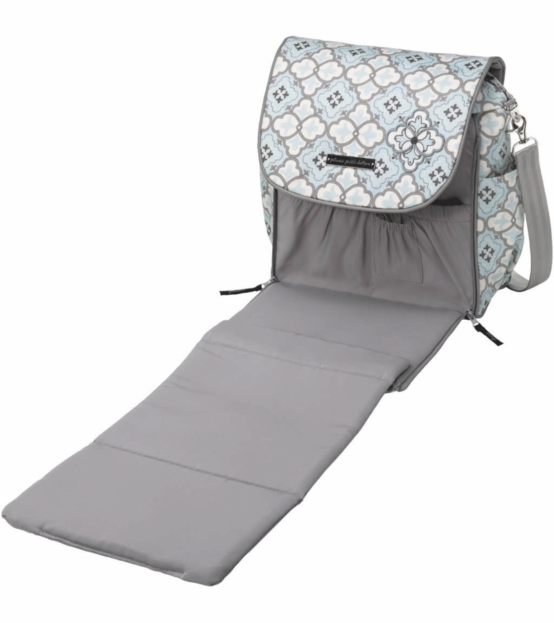 Petunia Pickle Bottom Boxy Backpack Diaper Bag in Classically Crete