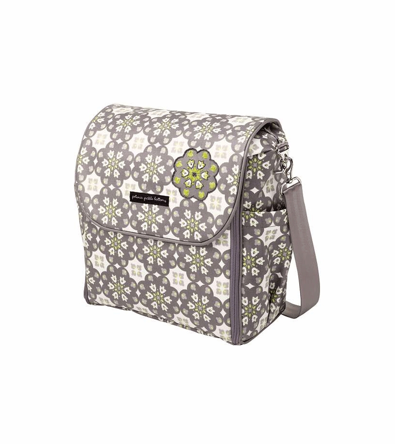 Petunia Pickle Bottom Boxy Backpack Diaper Bag in Misted Marseille