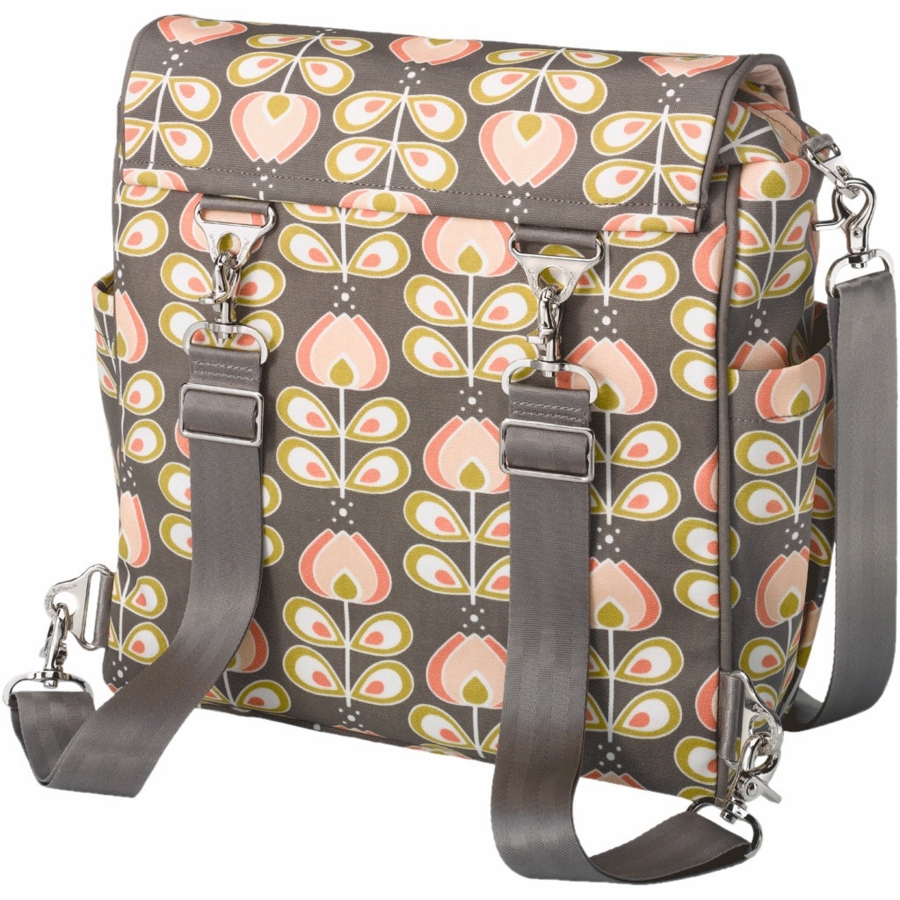 Petunia Pickle Bottom Boxy Backpack Diaper Bag in Oslo in Bloom