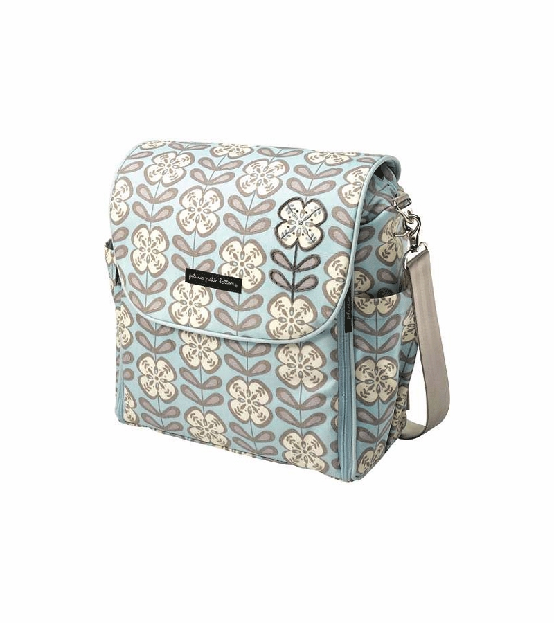 Petunia Pickle Bottom Boxy Backpack Diaper Bag in Peaceful Portofino