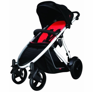 Phil & Ted Verve Buggy Single-to-Double Stroller - Red