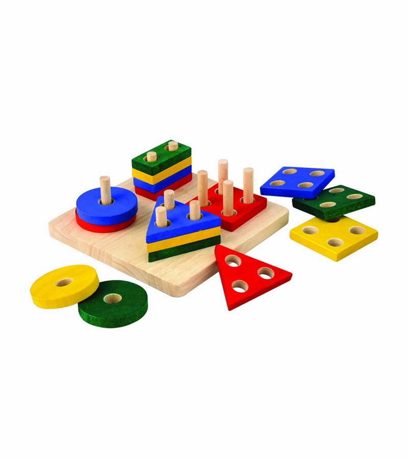 Plan Toys Geometric Sorting Board