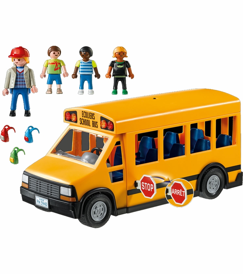 Target Playmobil School Bus : 5 ways to travel via train, and line 300 ...