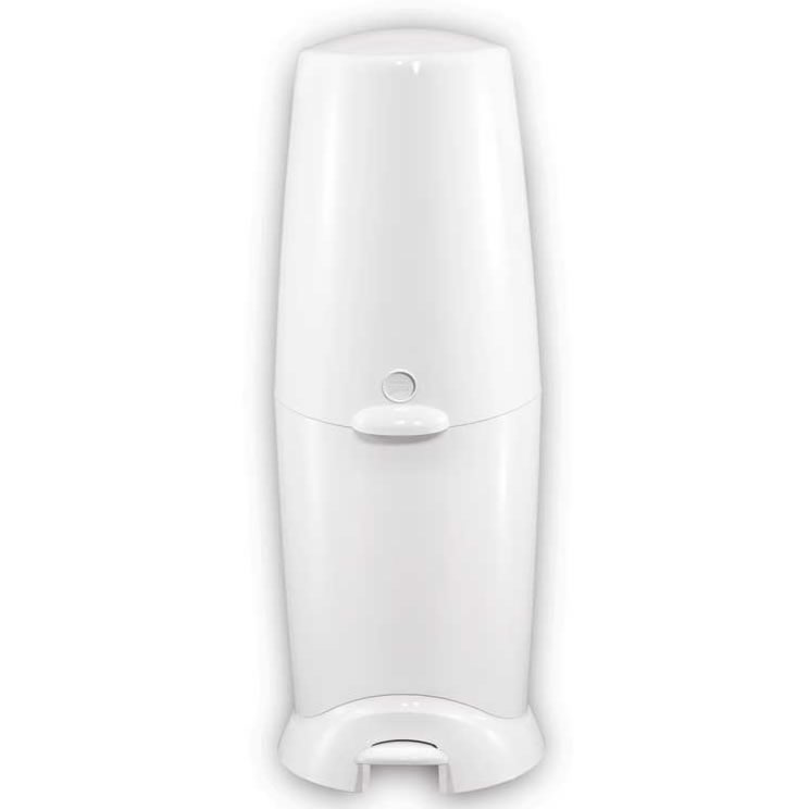Playtex Diaper Genie Elite Diaper Disposal Pail White