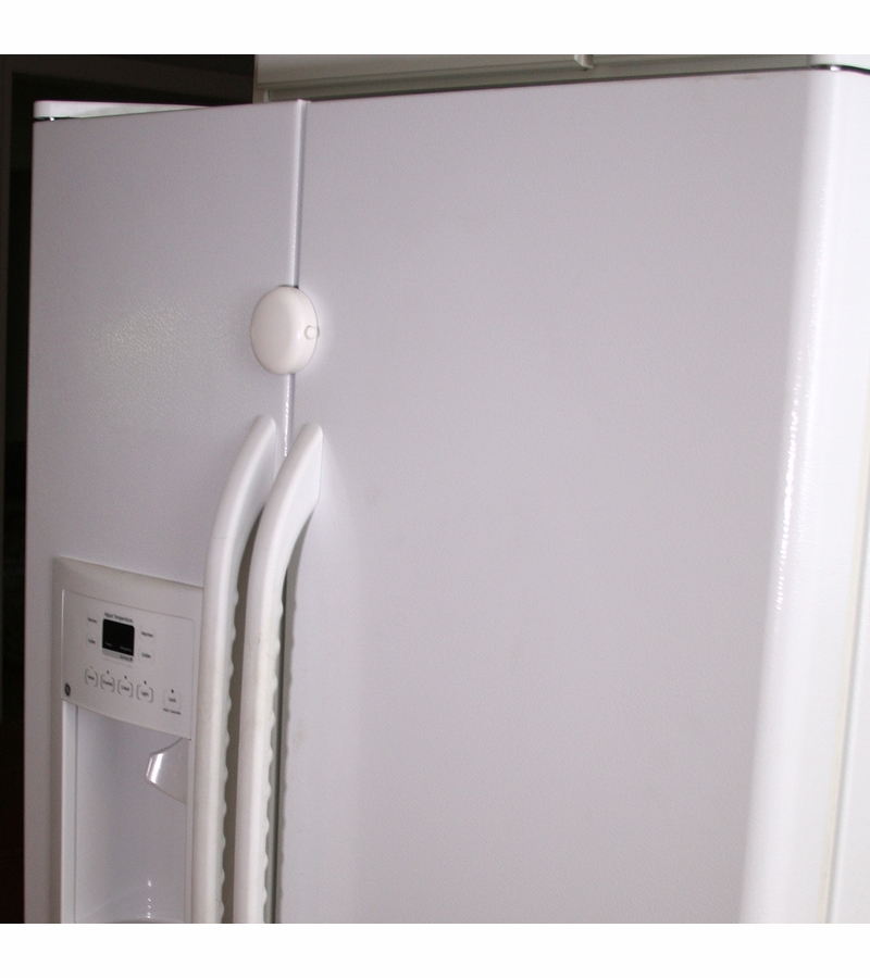 Qdos Adhesive Fridge/Freezer Lock White
