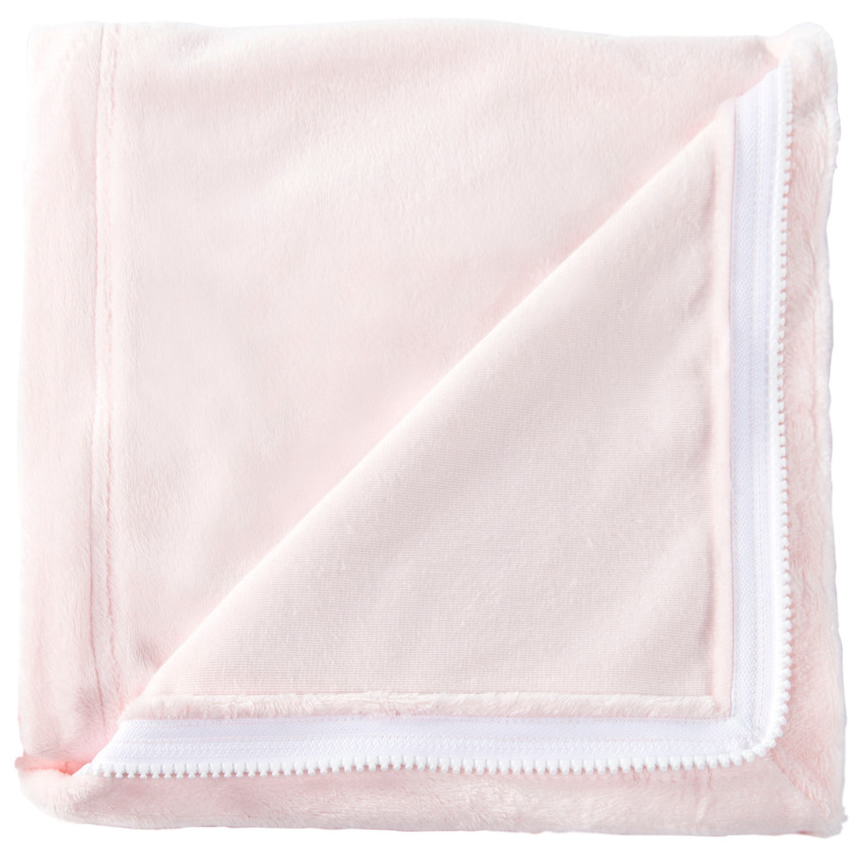 QuickZip Crib Zipper Sheet Pink Mink