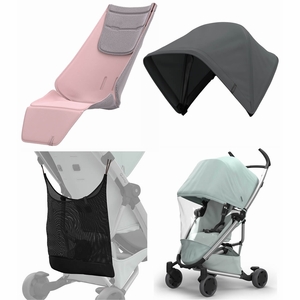 Quinny Zapp Flex Ultimate Accessories Bundle - Blush/Graphite
