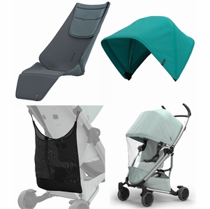 Quinny Zapp Flex Ultimate Accessories Bundle - Graphite/Green