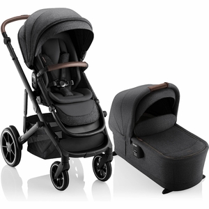 Romer Tura Stroller + Sera Bassinet Bundle - Peppercorn