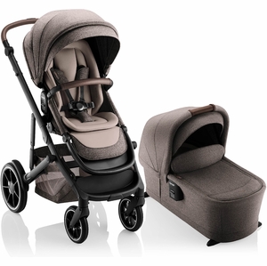 Romer Tura Stroller + Sera Bassinet Bundle - Truffle
