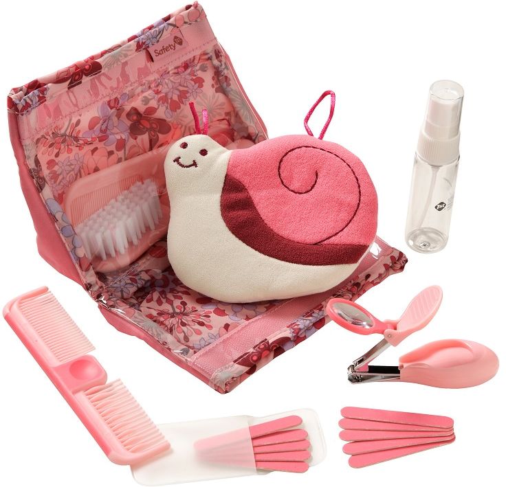 Safety 1st Complete 18pc Grooming Kit Blossom Pink