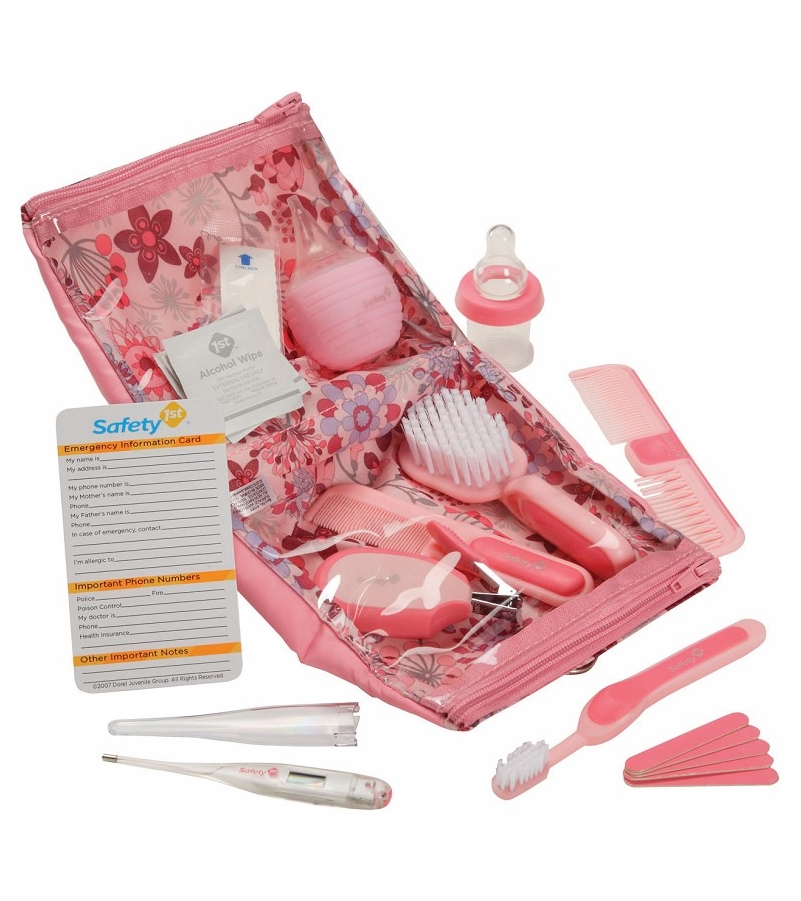 Safety 1st Deluxe Healthcare and Grooming Kit Pink