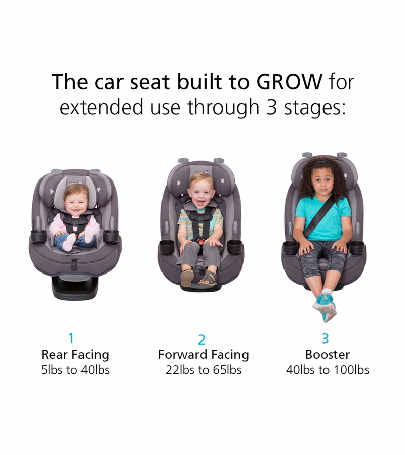Safety 1st Grow and Go AllinOne Convertible Car Seat Harvest Moon