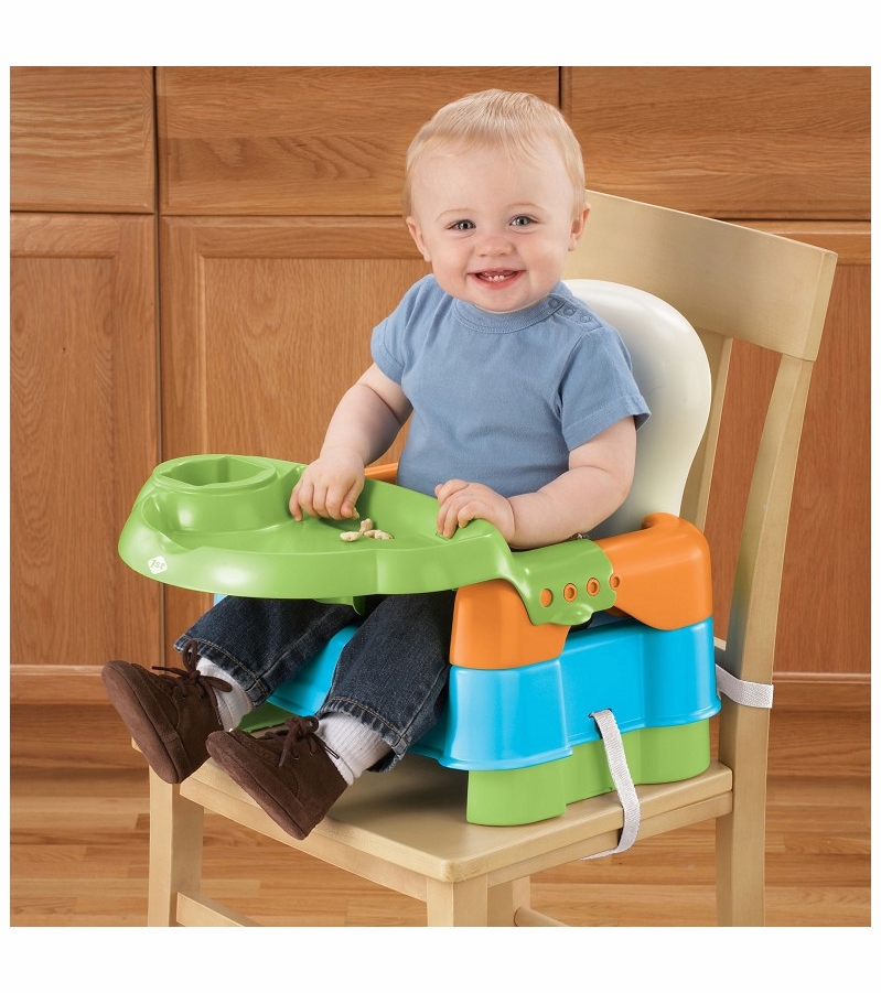 Safety 1st Sit Snack & Go Convertible Portable Booster Chair Brights