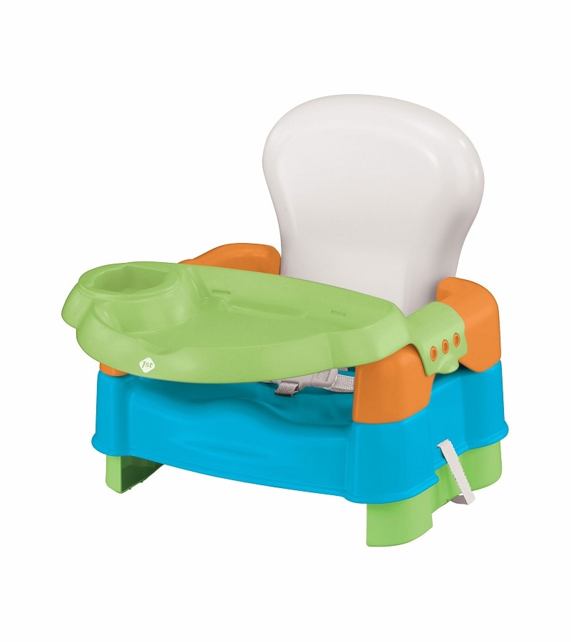 Safety 1st Sit Snack & Go Convertible Portable Booster Chair Brights
