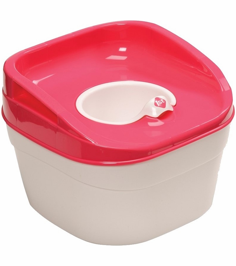 Safety 1st Try! Potty Trainer & Step Stool Pink