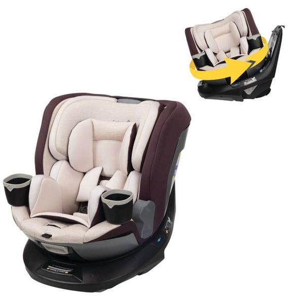 Safety 1st Turn and Go 360 DLX Rotating AllinOne Convertible Car Seat Dunes Edge
