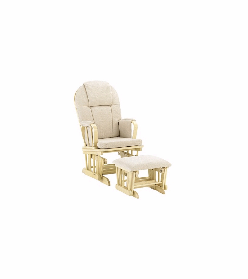 Shermag 37913CB06 Glider with Ottoman in Natural