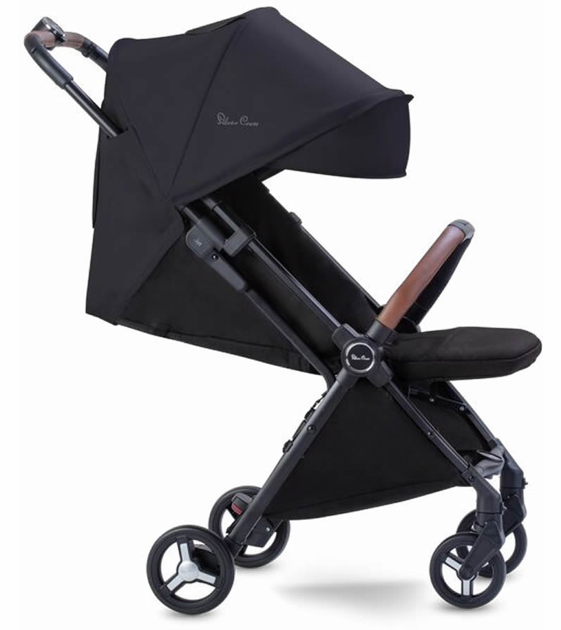 Silver Cross Jet Ultra Compact Stroller Black