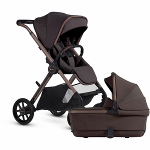 Silver Cross Reef 2 Stroller + Folding Bassinet Bundle - Ganache