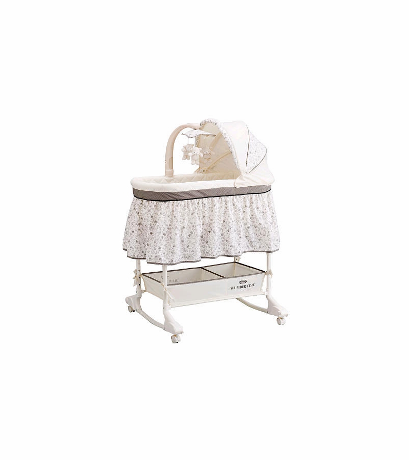 Simmons Adjustable Height Black Toile