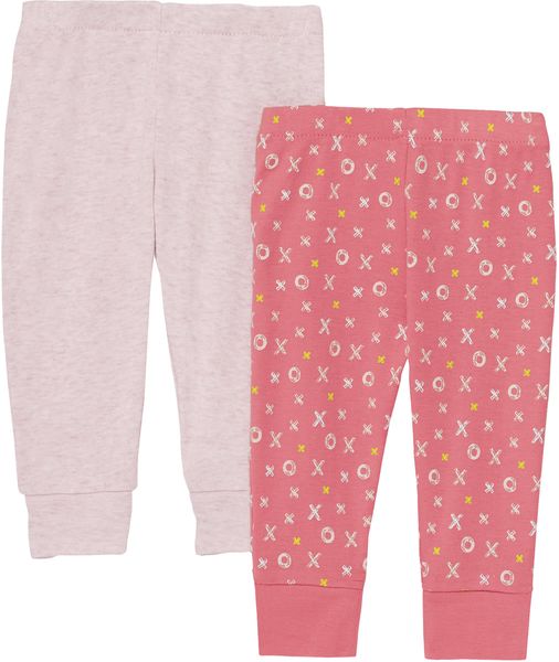 Skip Hop ABC-123 Baby Pants Set - Pink (6 Months)