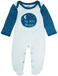Skip Hop Baby Says Footie, Up All Night - Galaxy (6 Months)