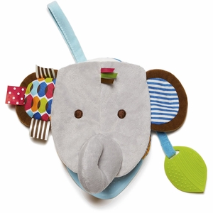 Skip Hop Bandana Buddies Baby Puppetbook - Elephant