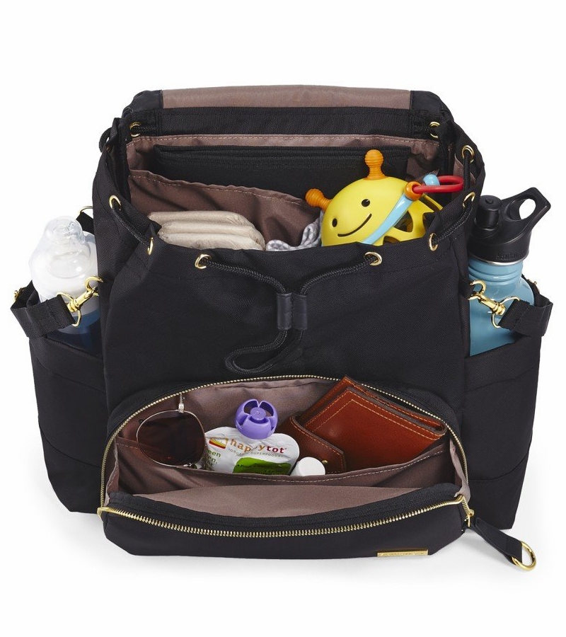 Skip Hop Chelsea Backpack Diaper Bag Black