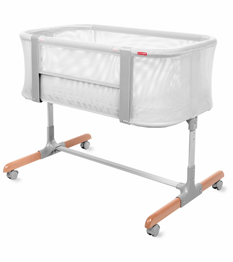 Skip Hop CozyUp 2in1 Bedside Sleeper & Grey