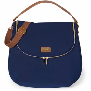 Skip Hop Curve Satchel Diaper Bag - Navy
