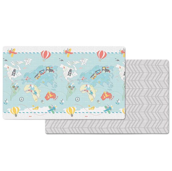 Skip Hop Doubleplay Reversible Playmat - Little Travelers
