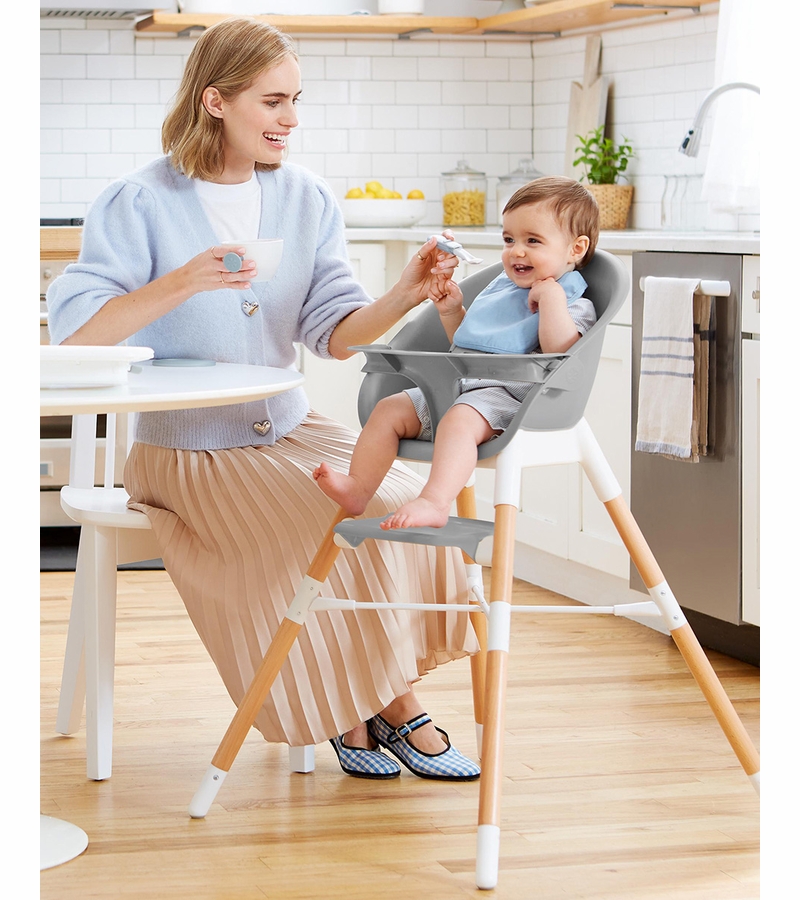 Skip Hop EON 4in1 High Chair Grey / White