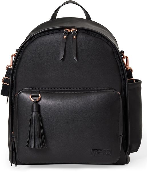 Skip Hop Greenwich Simply Chic Backpack Diaper Bag  - Black