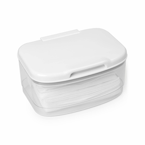 Skip Hop Nursery Style Wipes Holder - White