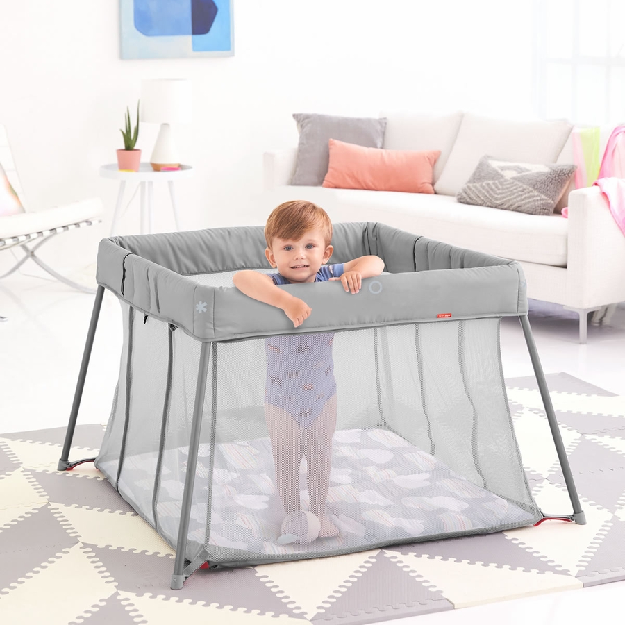 Skip Hop Play To Night Expanding Playard & Travel Crib