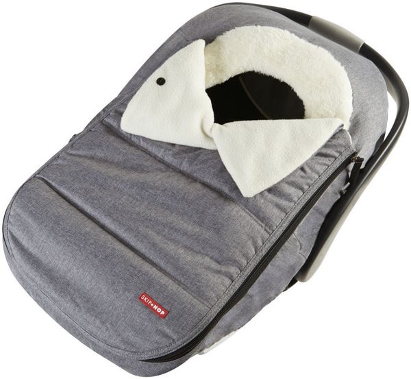 Skip Hop Stroll & Go Car Seat Cover - Heather Grey