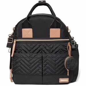 Skip Hop Suite 6-In-1 Diaper Backpack Set - Black