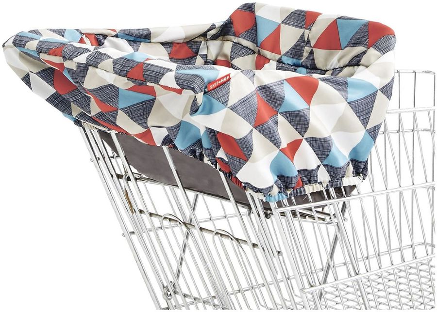 Skip Hop Take Cover Shopping Cart Cover Triangles