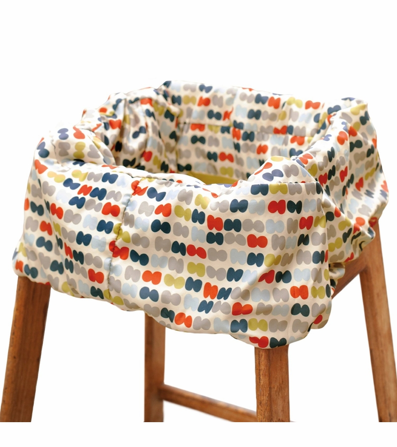 Skip Hop Take Cover Shopping Cart/High Chair Cover Double Dots