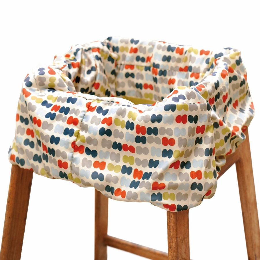 Skip Hop Take Cover Shopping Cart/High Chair Cover Double Dots