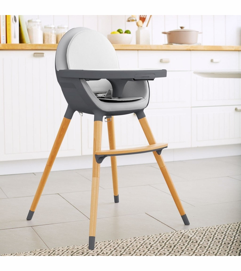 Skip Hop Tuo Convertible High Chair Charcoal Grey