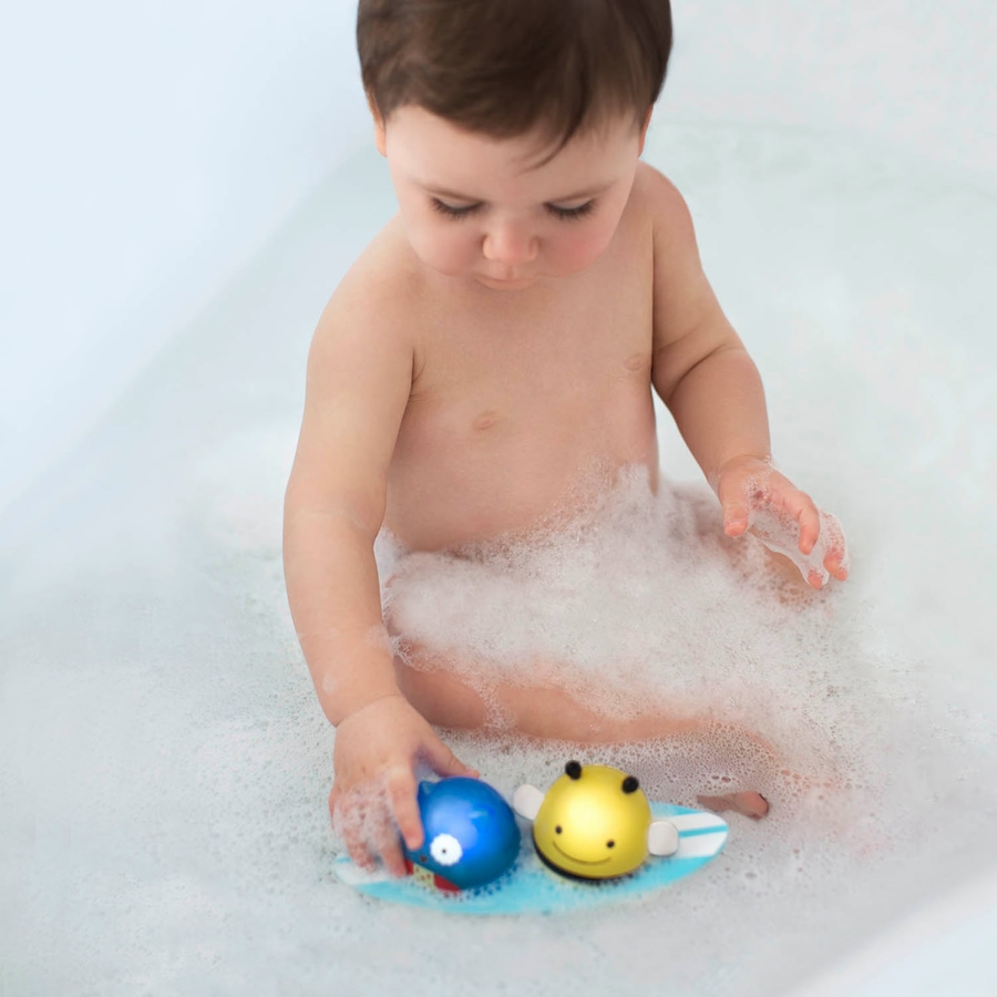 Skip Hop Zoo Light Up Surfers Bath Toy