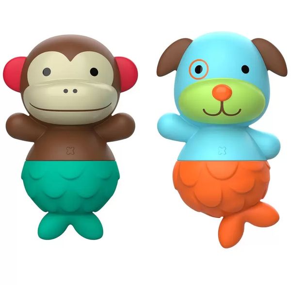 Skip Hop ZOO Mix & Match Flippers - Monkey & Dog