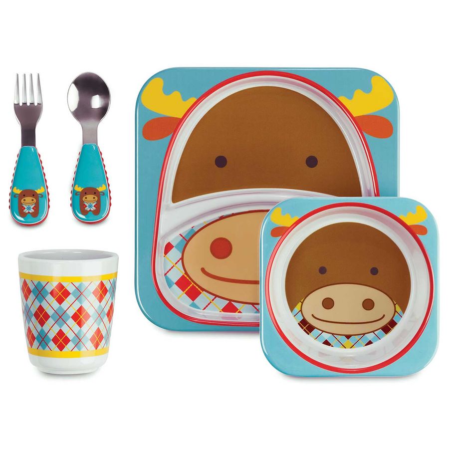 Skip Hop Zoo Tableware Gift Set Moose