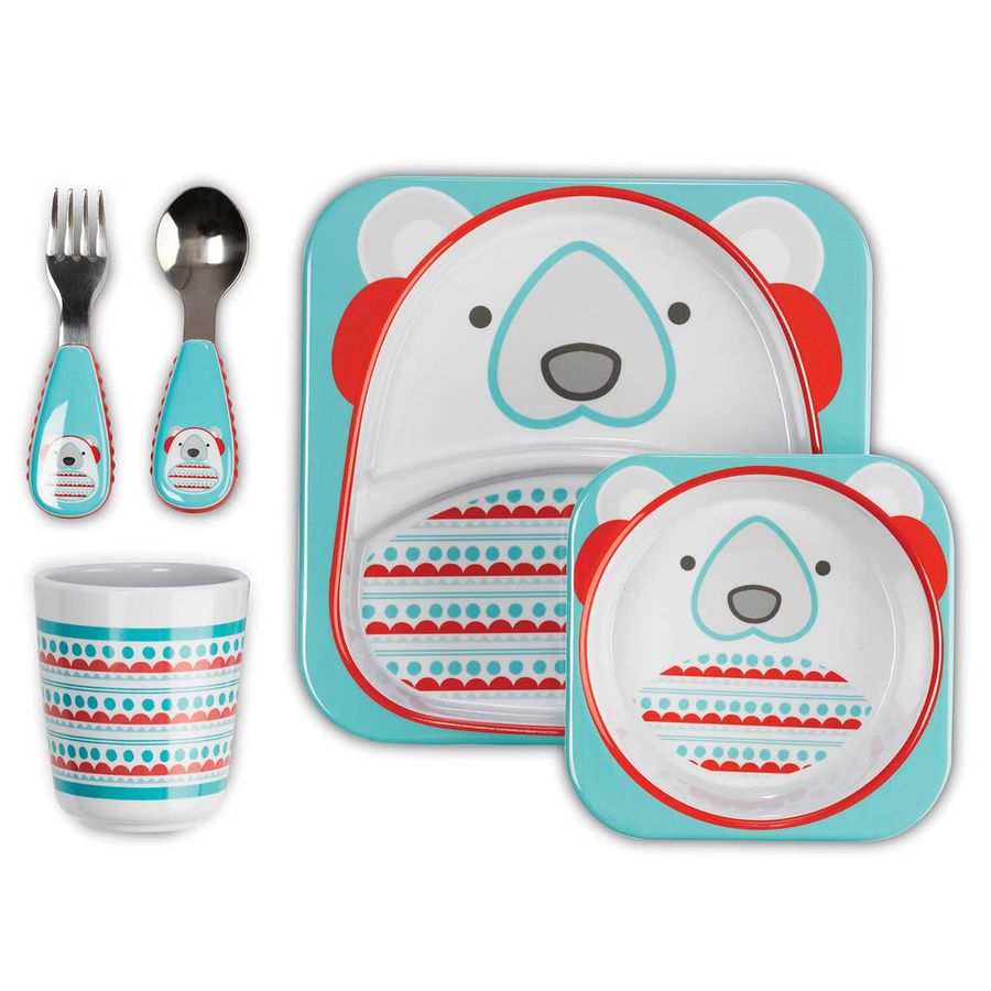 Skip Hop Zoo Tableware Gift Set Polar Bear